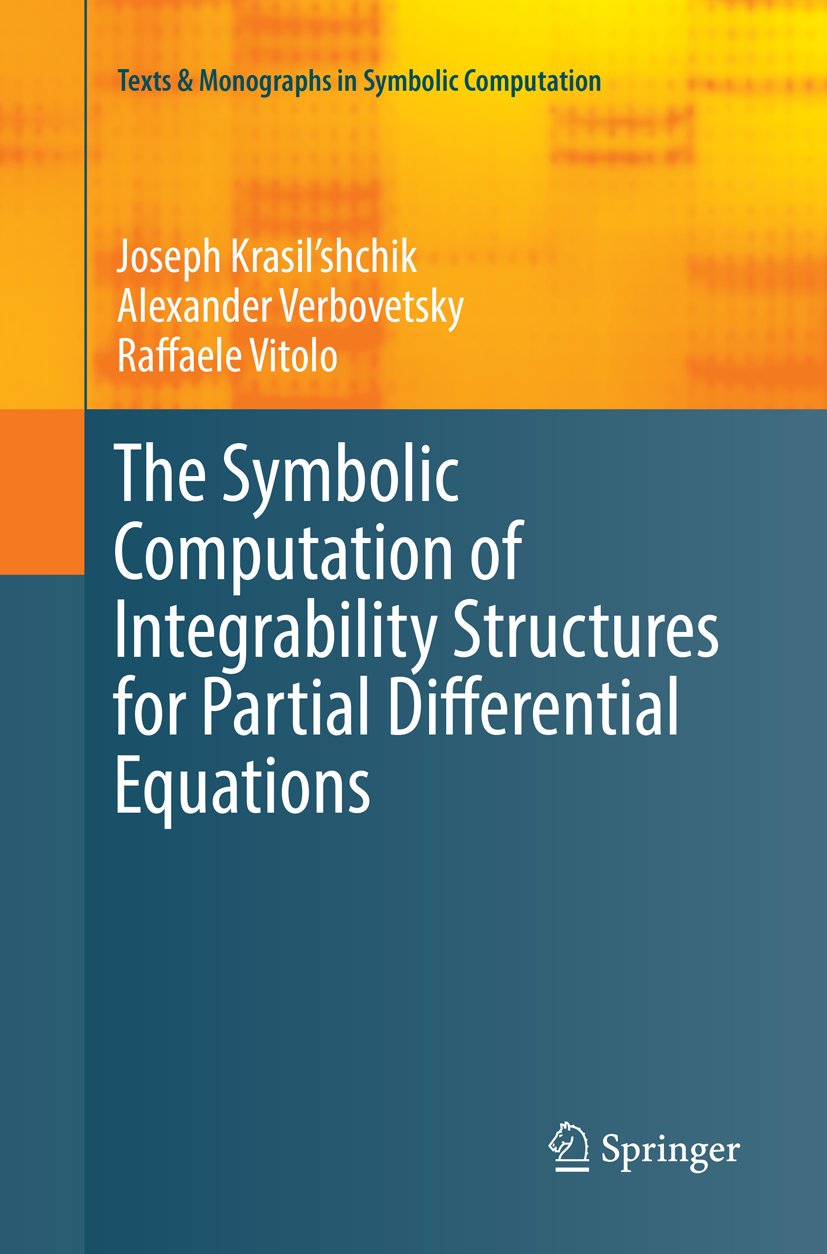 Texts & Monographs in Symbolic Computation