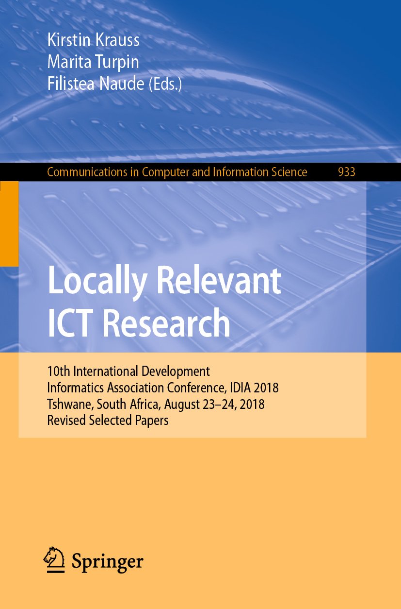 Communications in Computer and Information Science