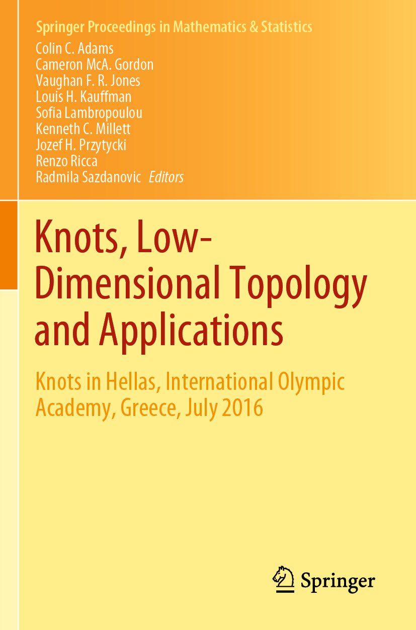 Knots, Low-Dimensional Topology and Applications