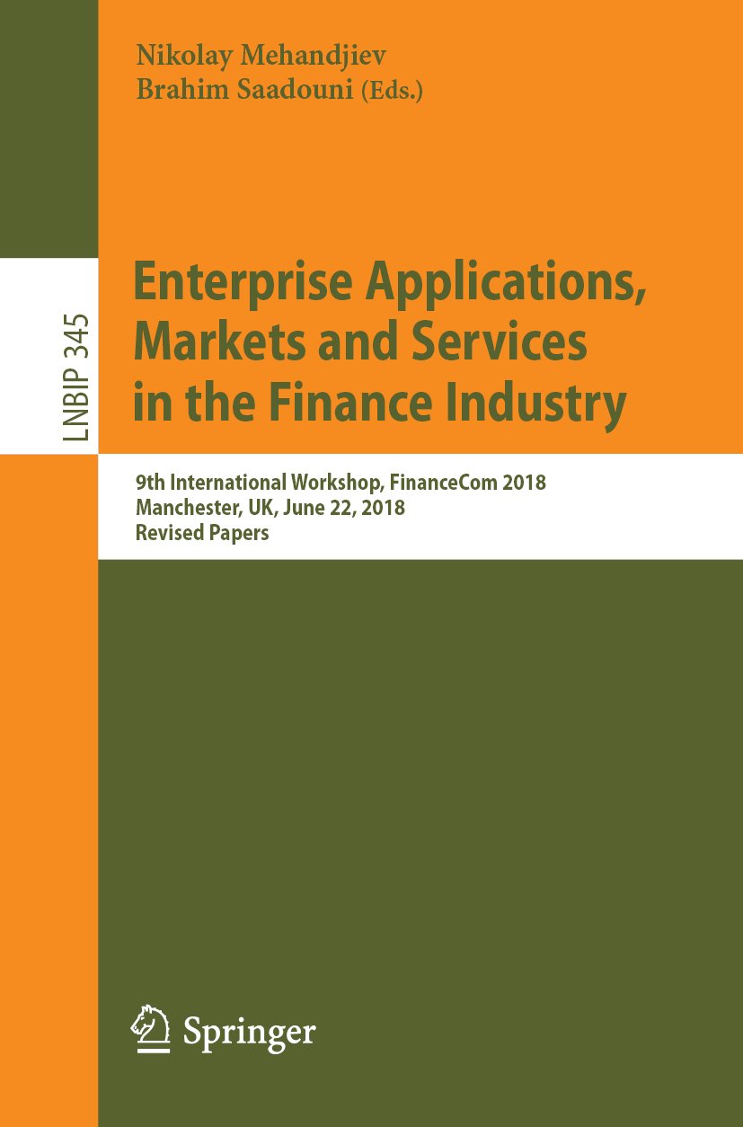 Lecture Notes in Business Information Processing