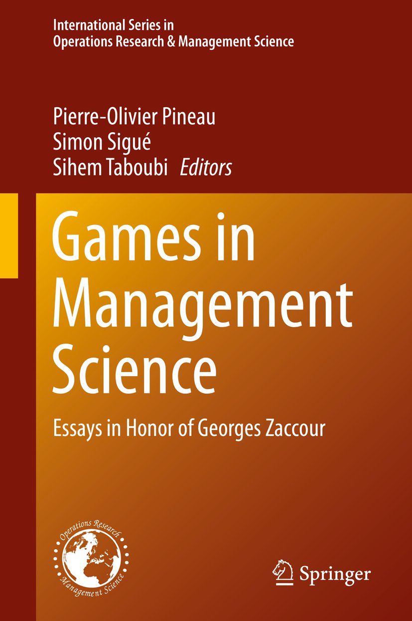 International Series in Operations Research & Management Science