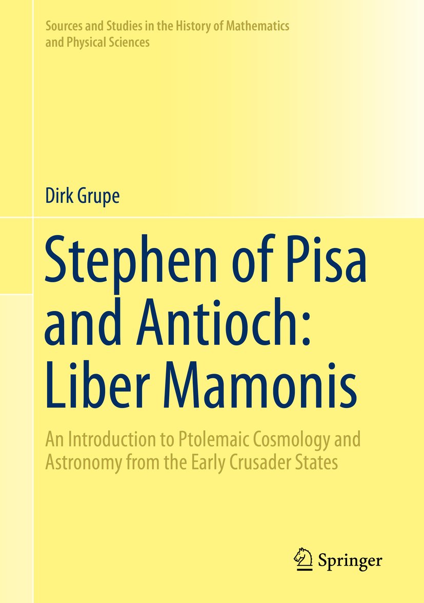 Sources and Studies in the History of Mathematics and Physical Sciences