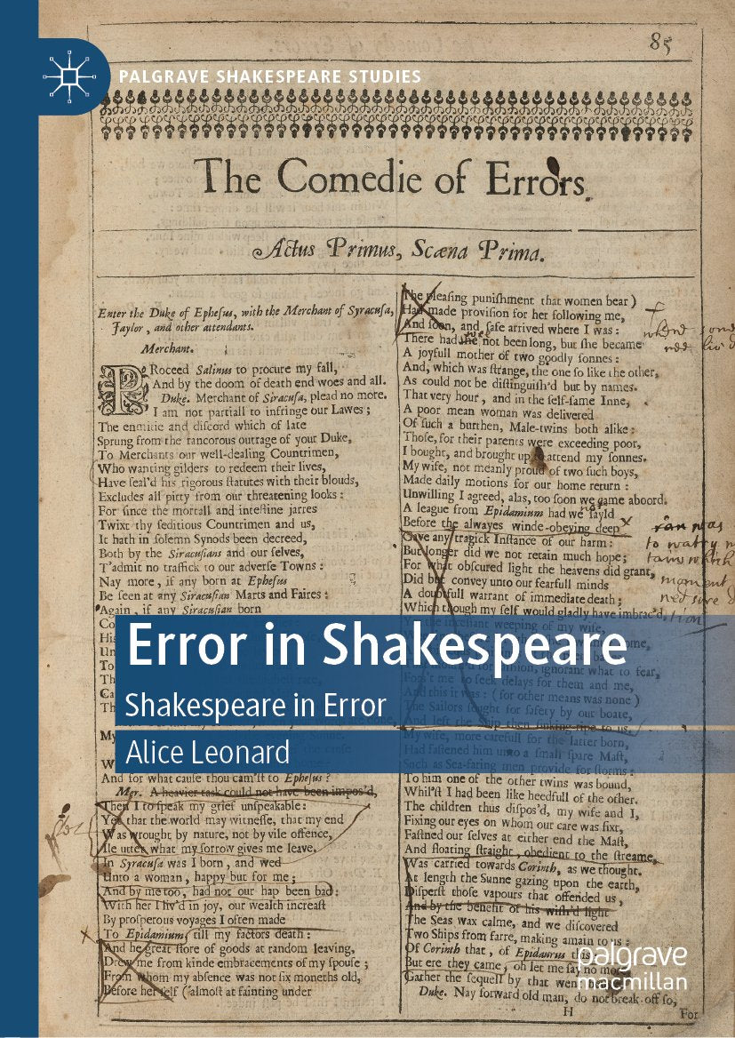 Palgrave Shakespeare Studies