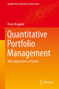 Springer Texts in Business and Economics