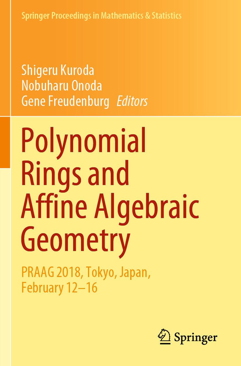 Springer Proceedings in Mathematics & Statistics