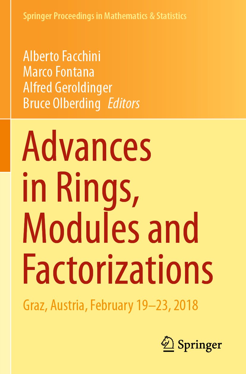 Springer Proceedings in Mathematics & Statistics