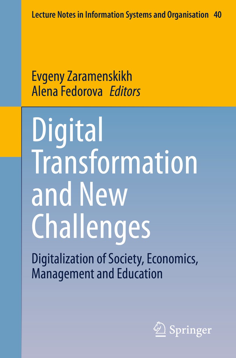 Lecture Notes in Information Systems and Organisation