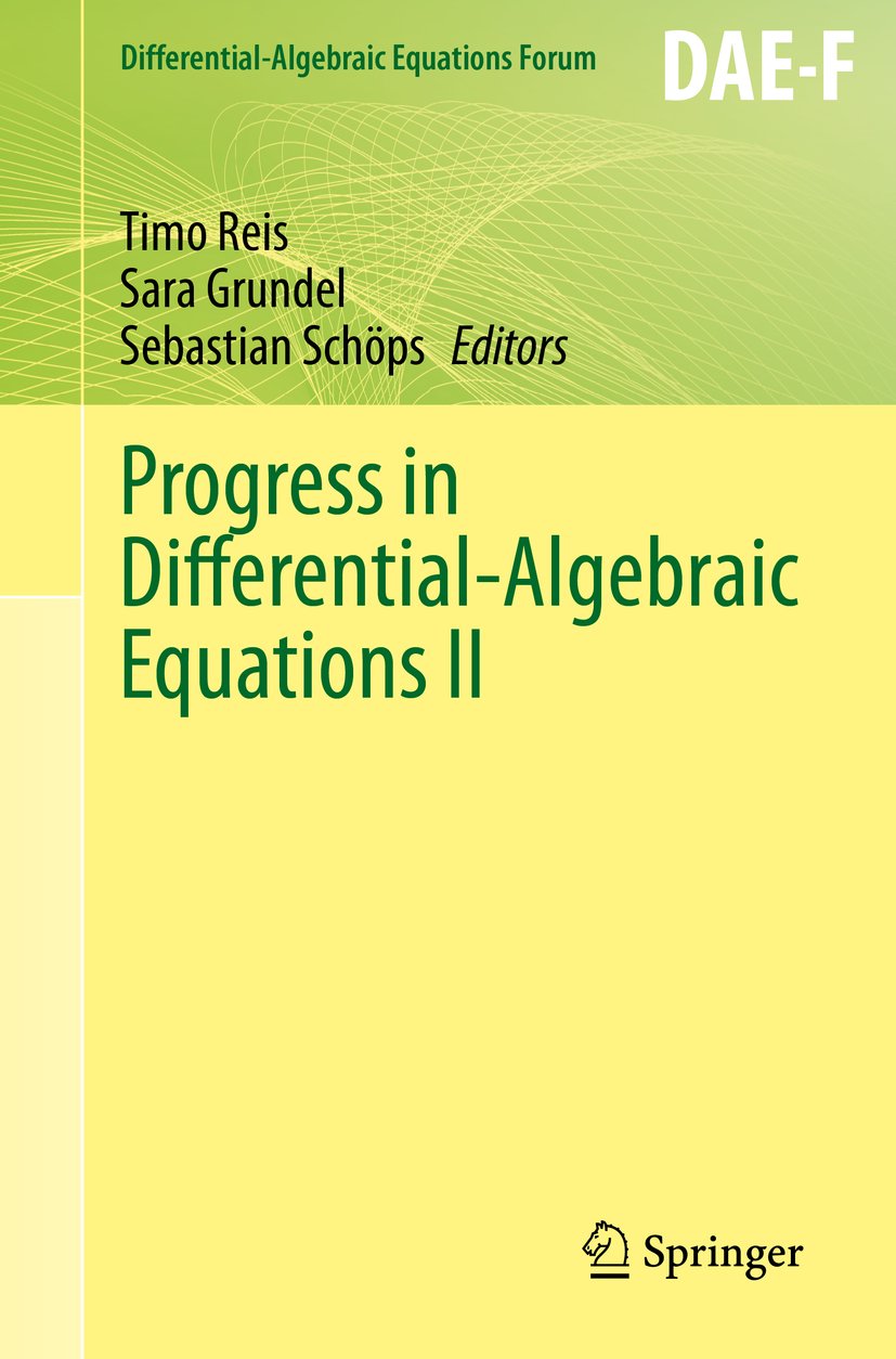 Differential-Algebraic Equations Forum