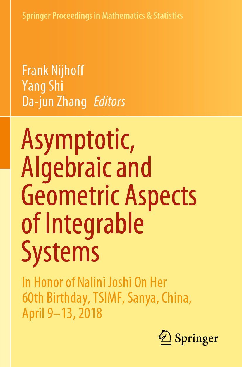 Springer Proceedings in Mathematics & Statistics