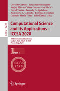 Computational Science and Its Applications – ICCSA 2020