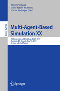 Multi-Agent-Based Simulation XX