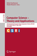 Lecture Notes in Computer Science