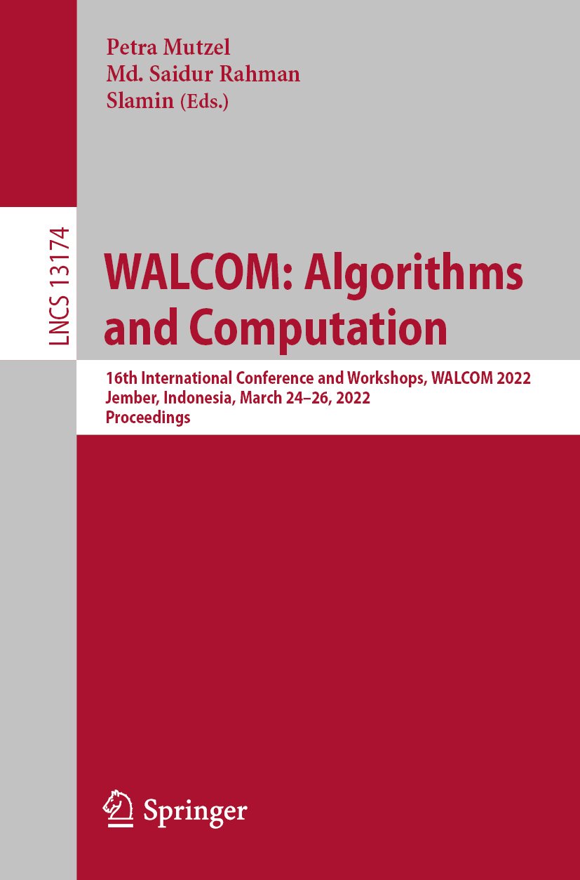 Lecture Notes in Computer Science