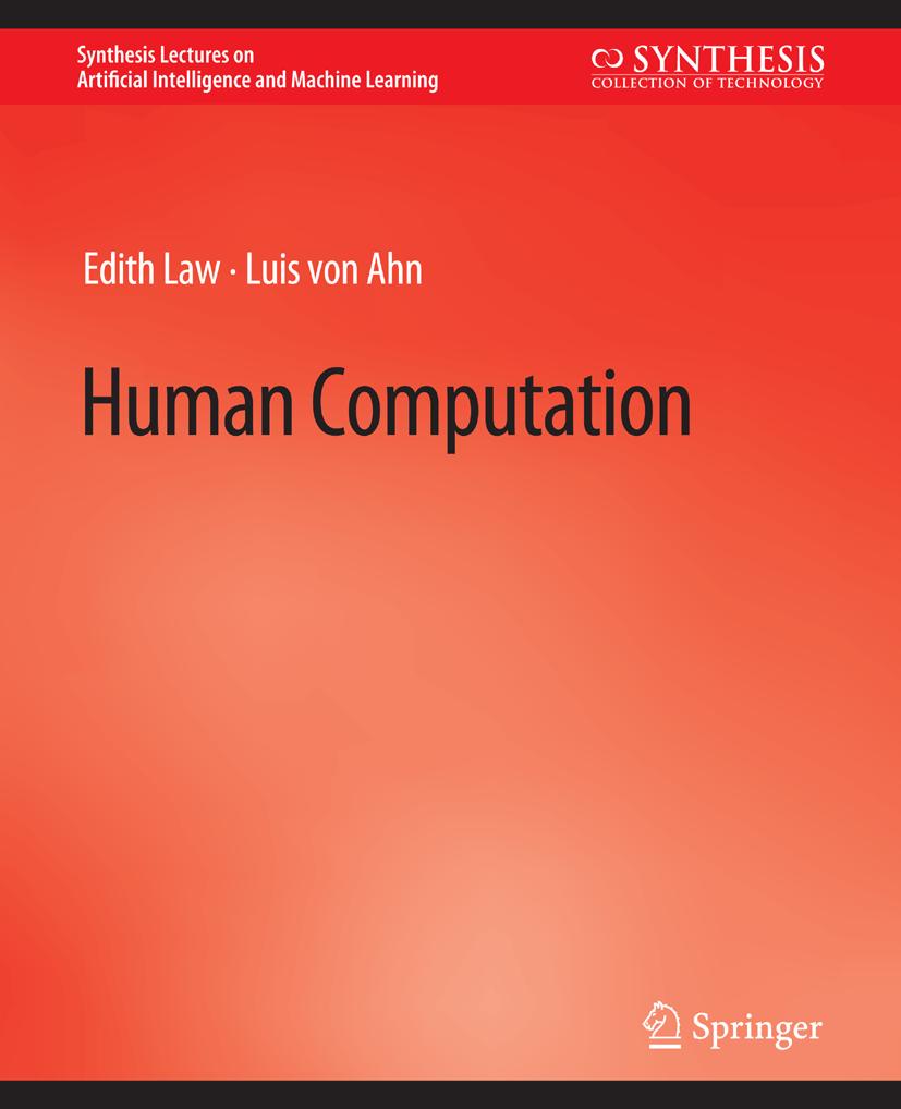 Synthesis Lectures on Artificial Intelligence and Machine Learning