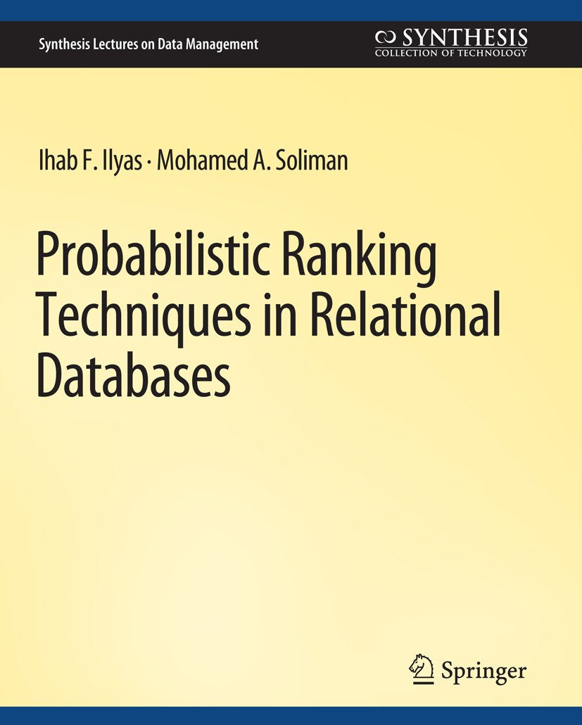 Synthesis Lectures on Data Management