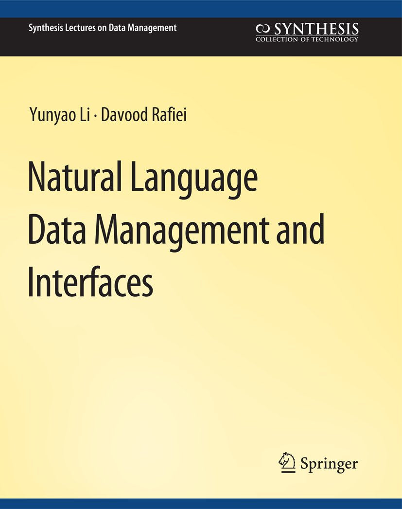 Synthesis Lectures on Data Management