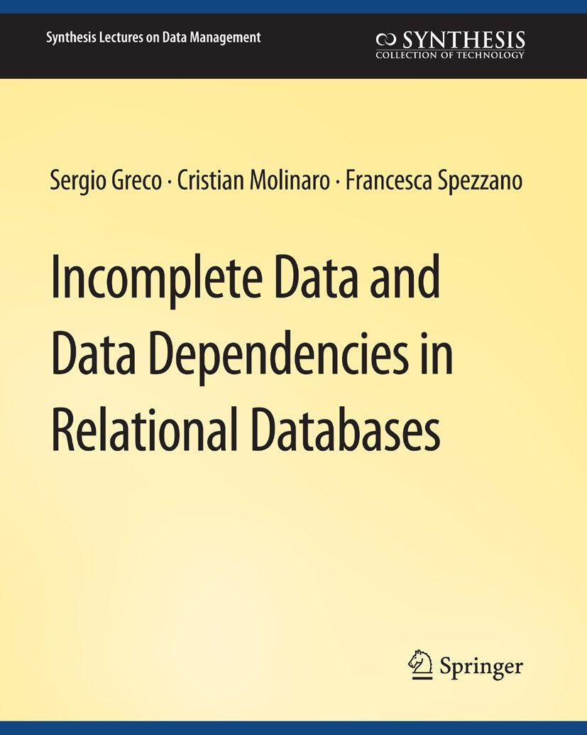 Synthesis Lectures on Data Management