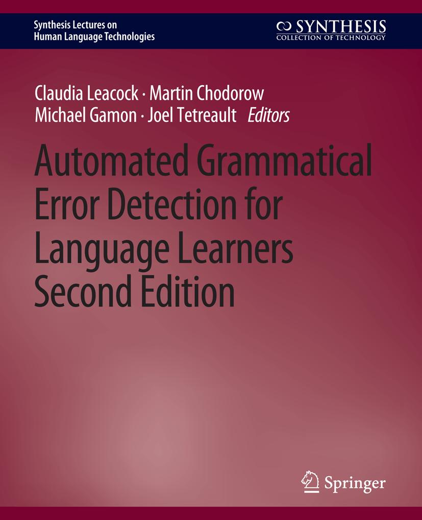 Synthesis Lectures on Human Language Technologies