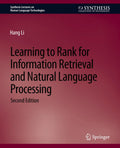 Synthesis Lectures on Human Language Technologies