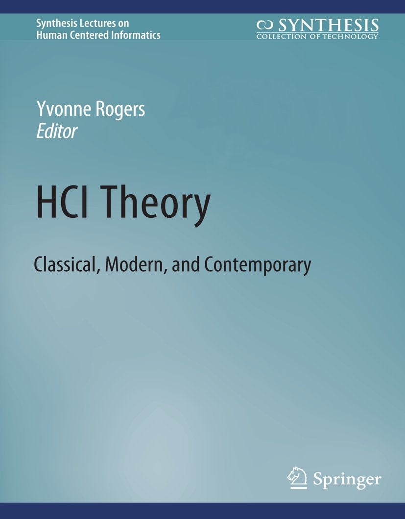 Synthesis Lectures on Human-Centered Informatics