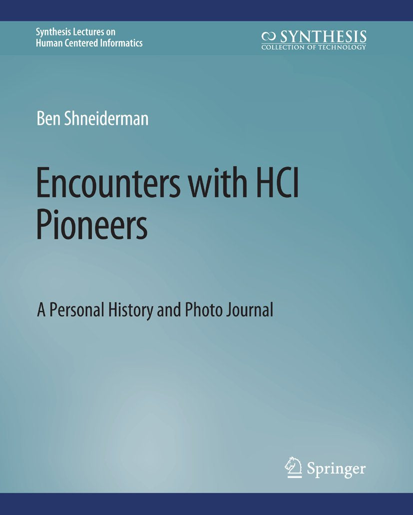 Synthesis Lectures on Human-Centered Informatics