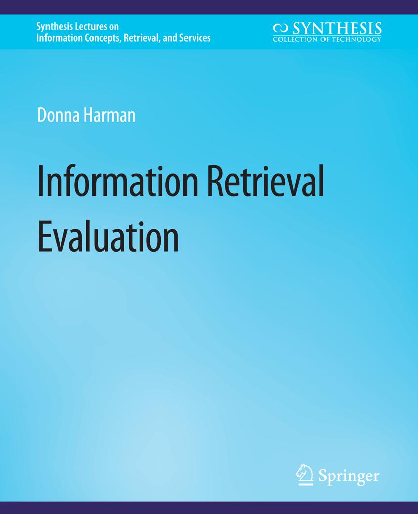 Synthesis Lectures on Information Concepts, Retrieval, and Services
