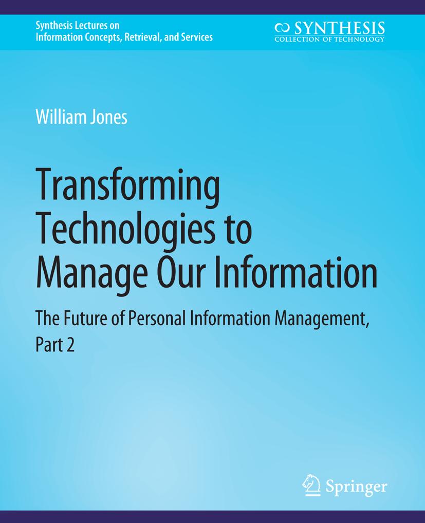 Synthesis Lectures on Information Concepts, Retrieval, and Services