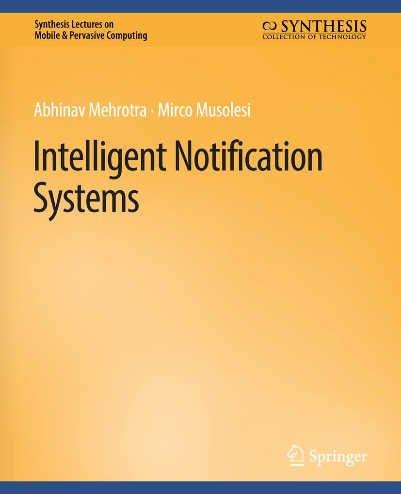 Synthesis Lectures on Mobile & Pervasive Computing