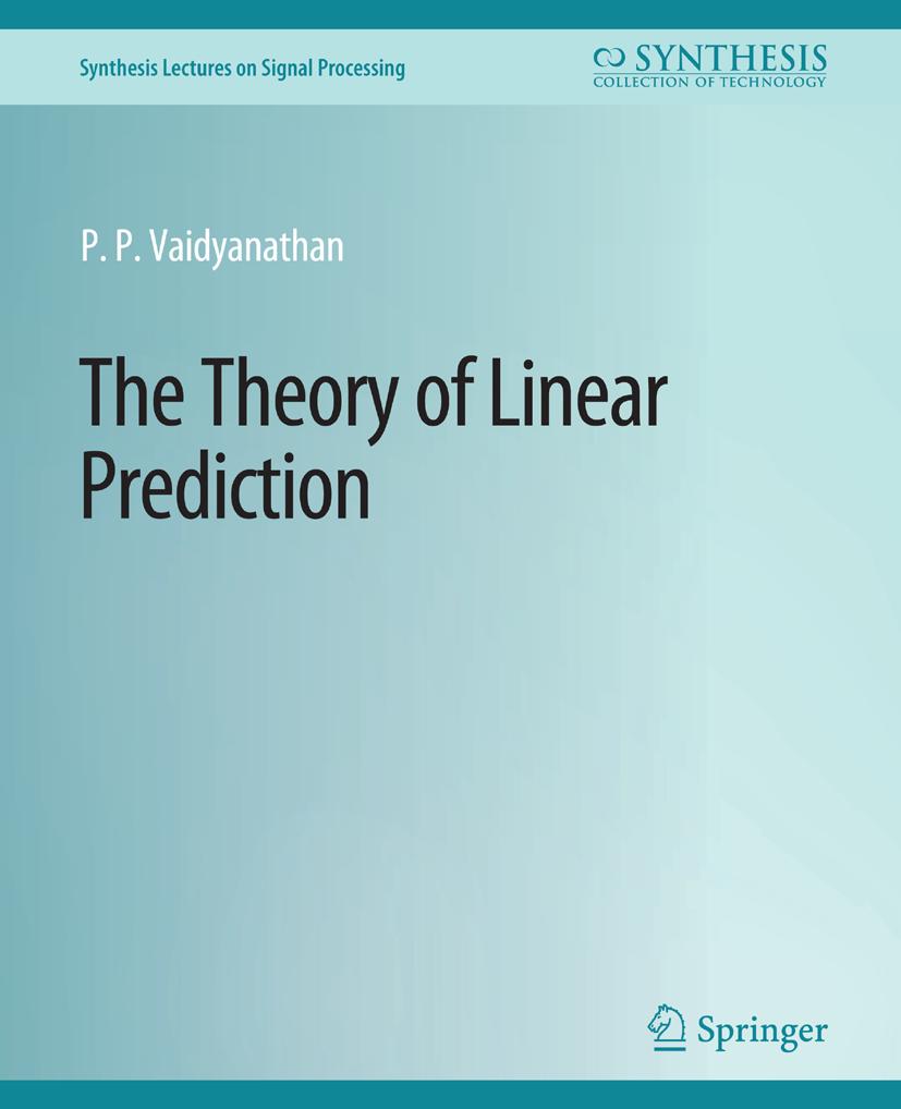 Synthesis Lectures on Signal Processing