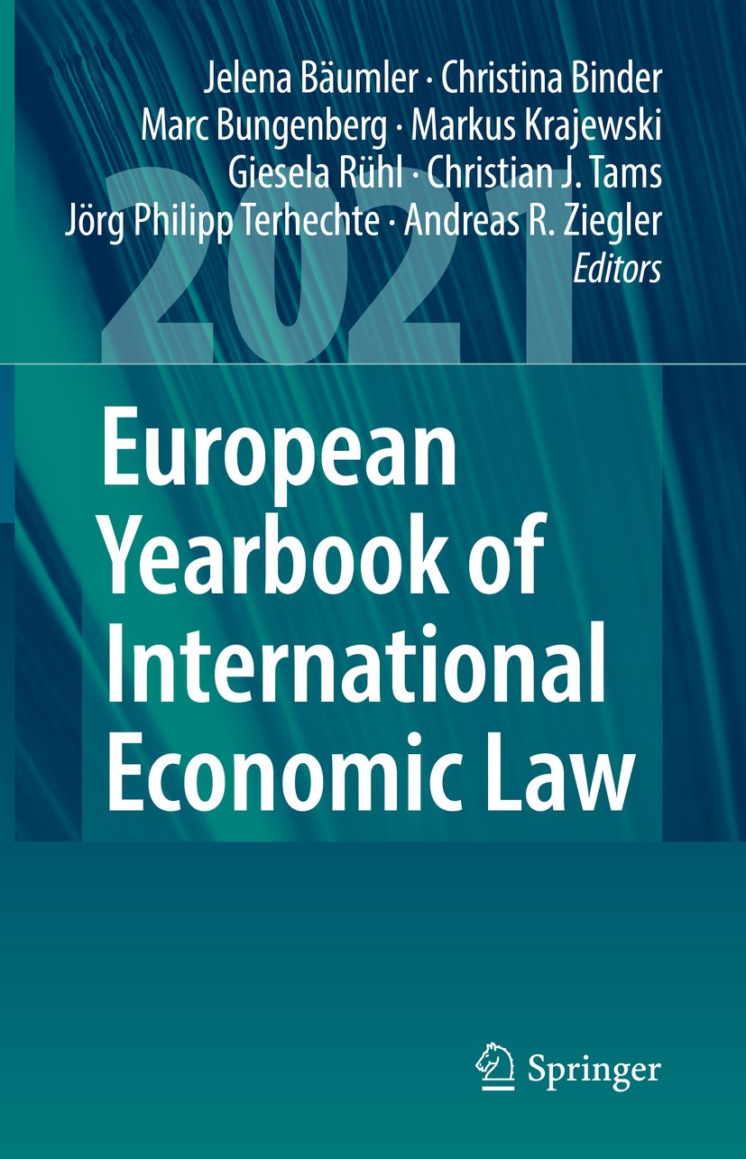 European Yearbook of International Economic Law