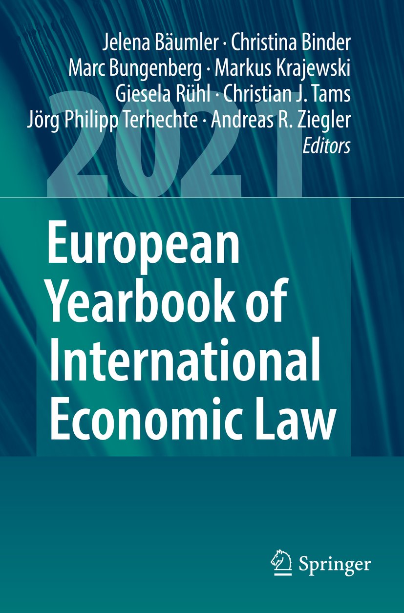 European Yearbook of International Economic Law