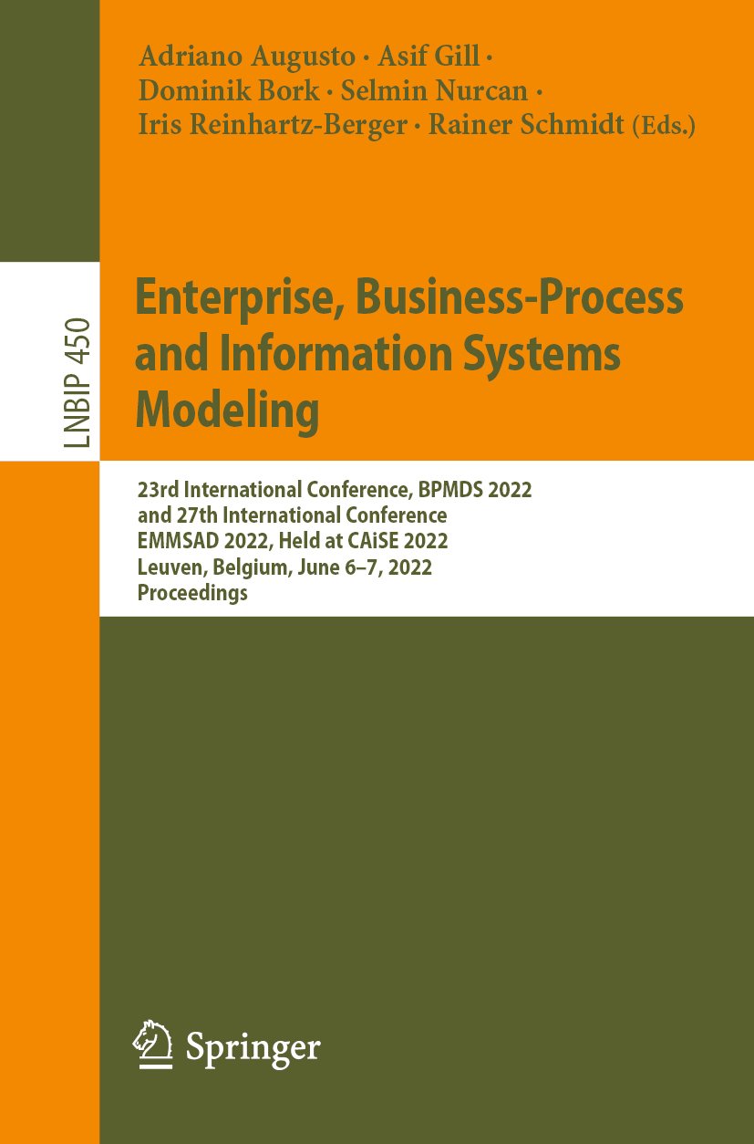 Lecture Notes in Business Information Processing