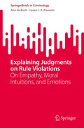 SpringerBriefs in Criminology