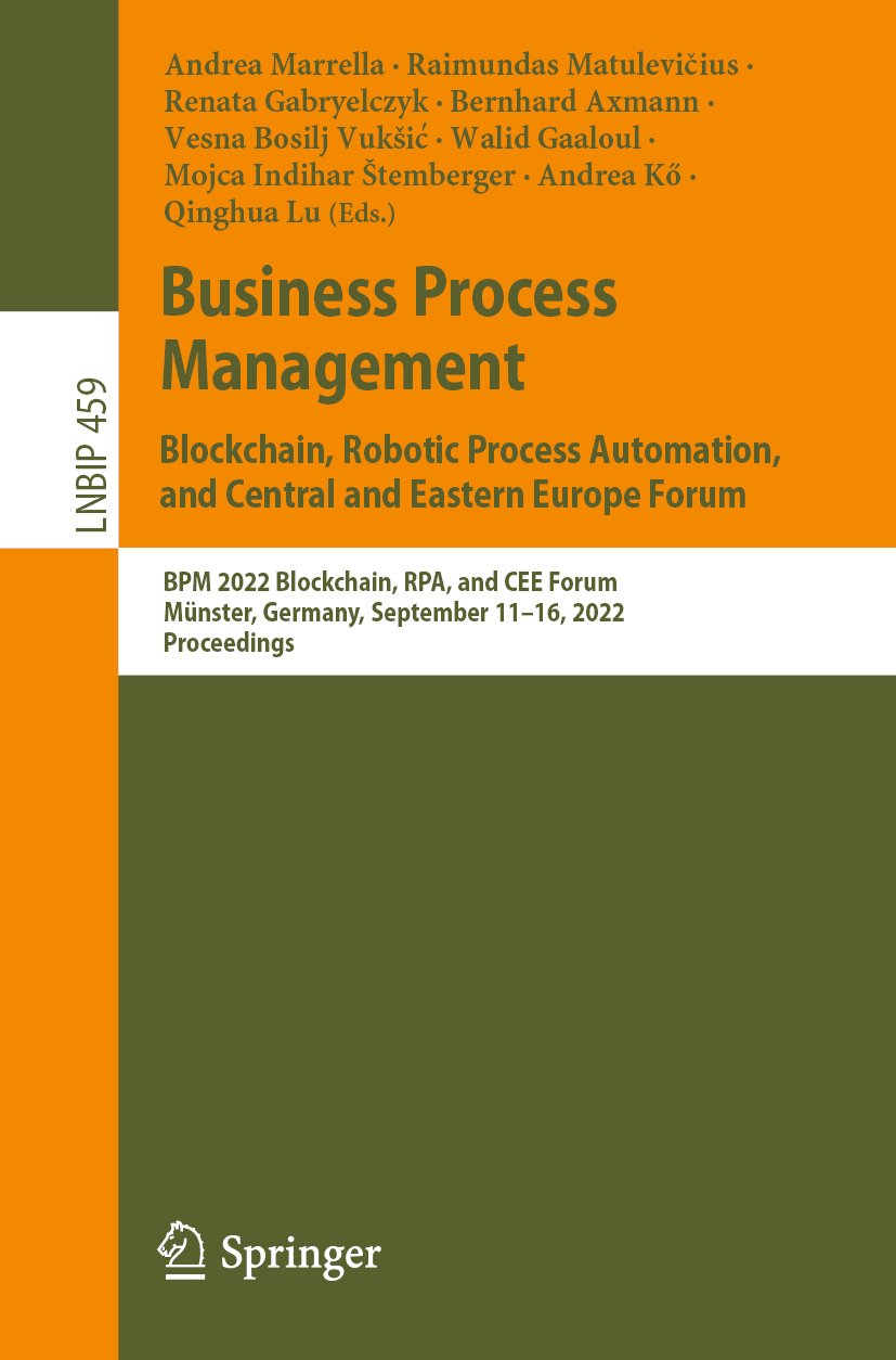 Lecture Notes in Business Information Processing