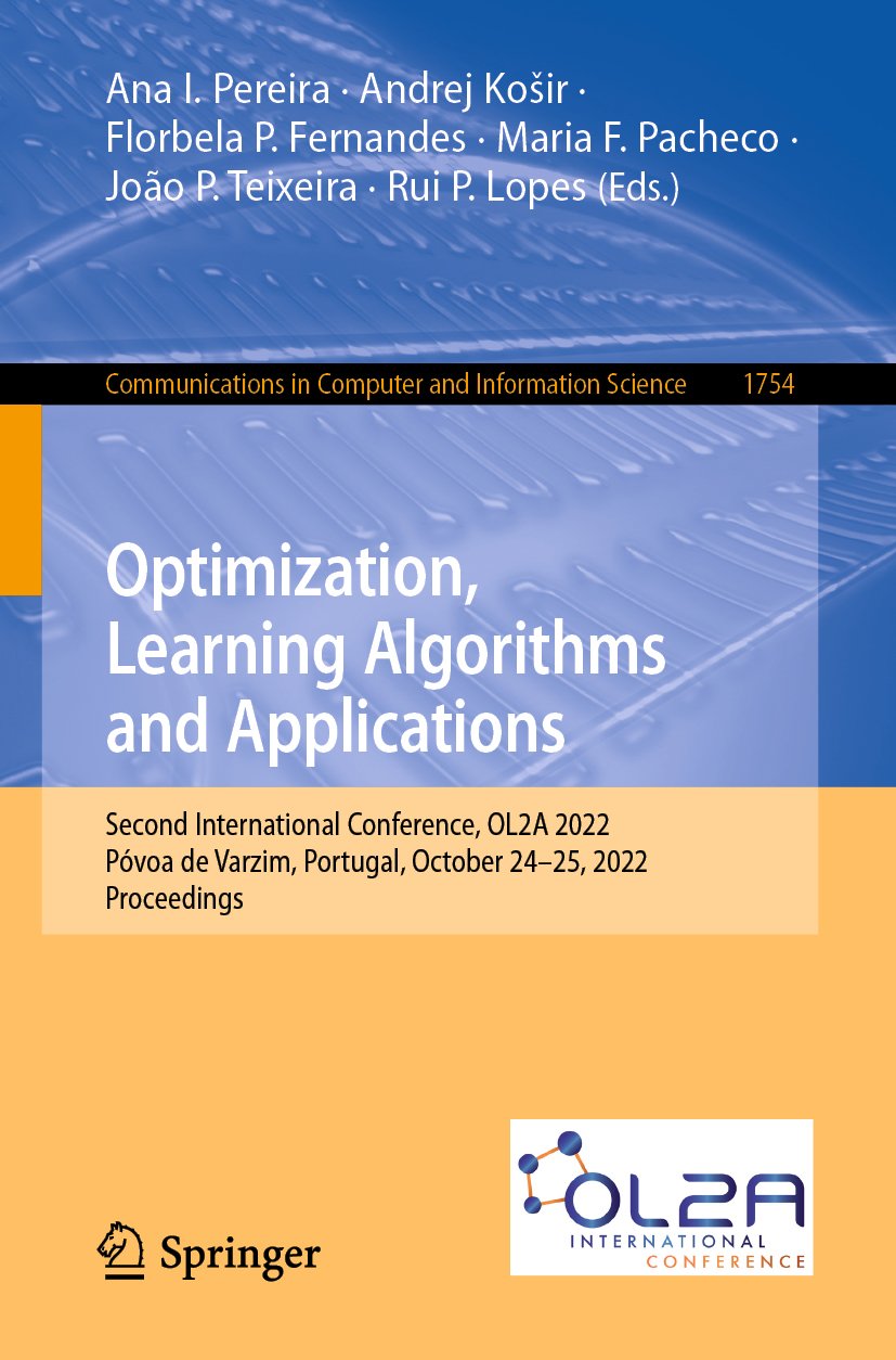 Optimization, Learning Algorithms and Applications