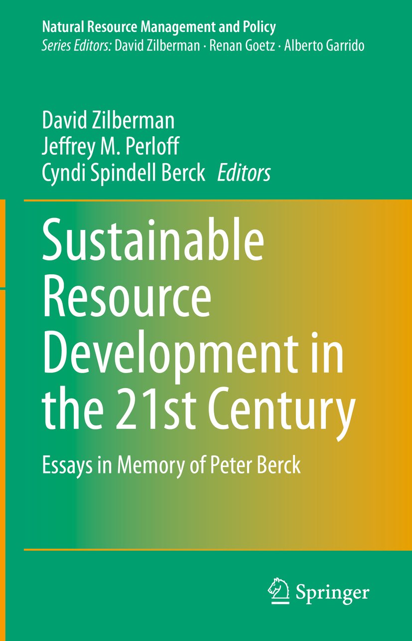 Natural Resource Management and Policy