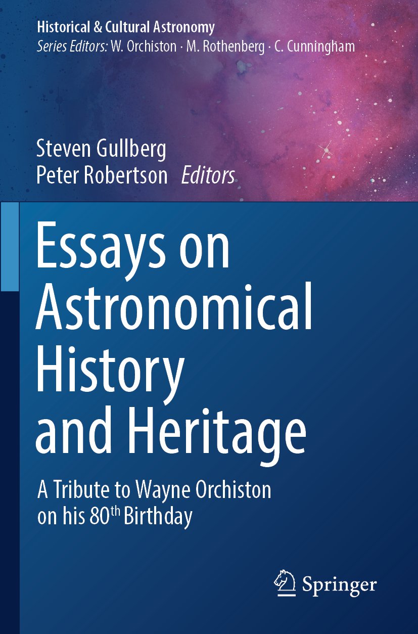 Essays on Astronomical History and Heritage