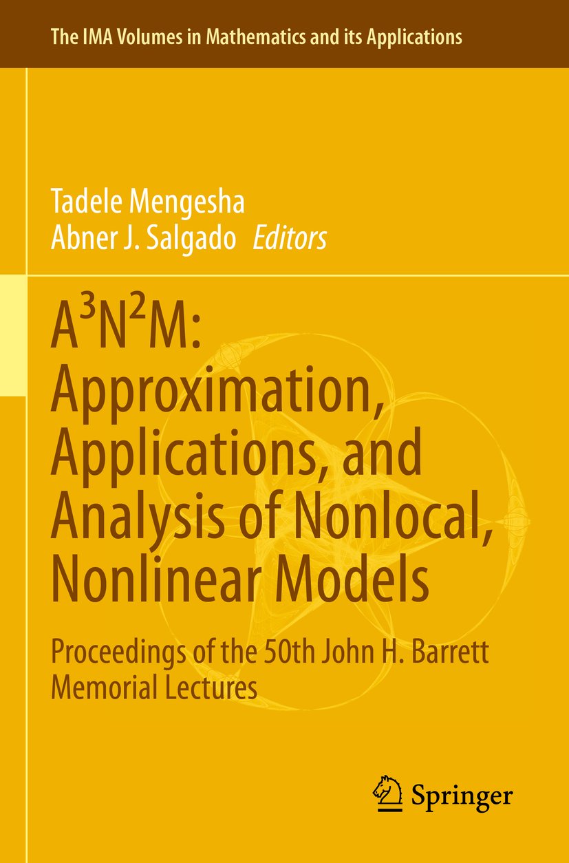 The IMA Volumes in Mathematics and its Applications