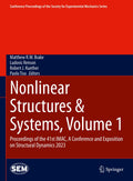 Nonlinear Structures & Systems, Volume 1