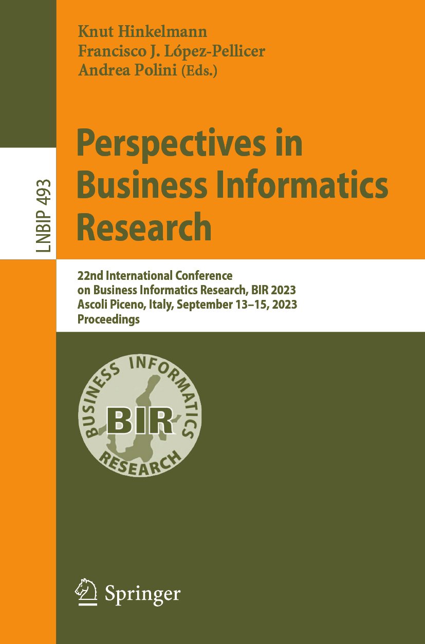 Lecture Notes in Business Information Processing