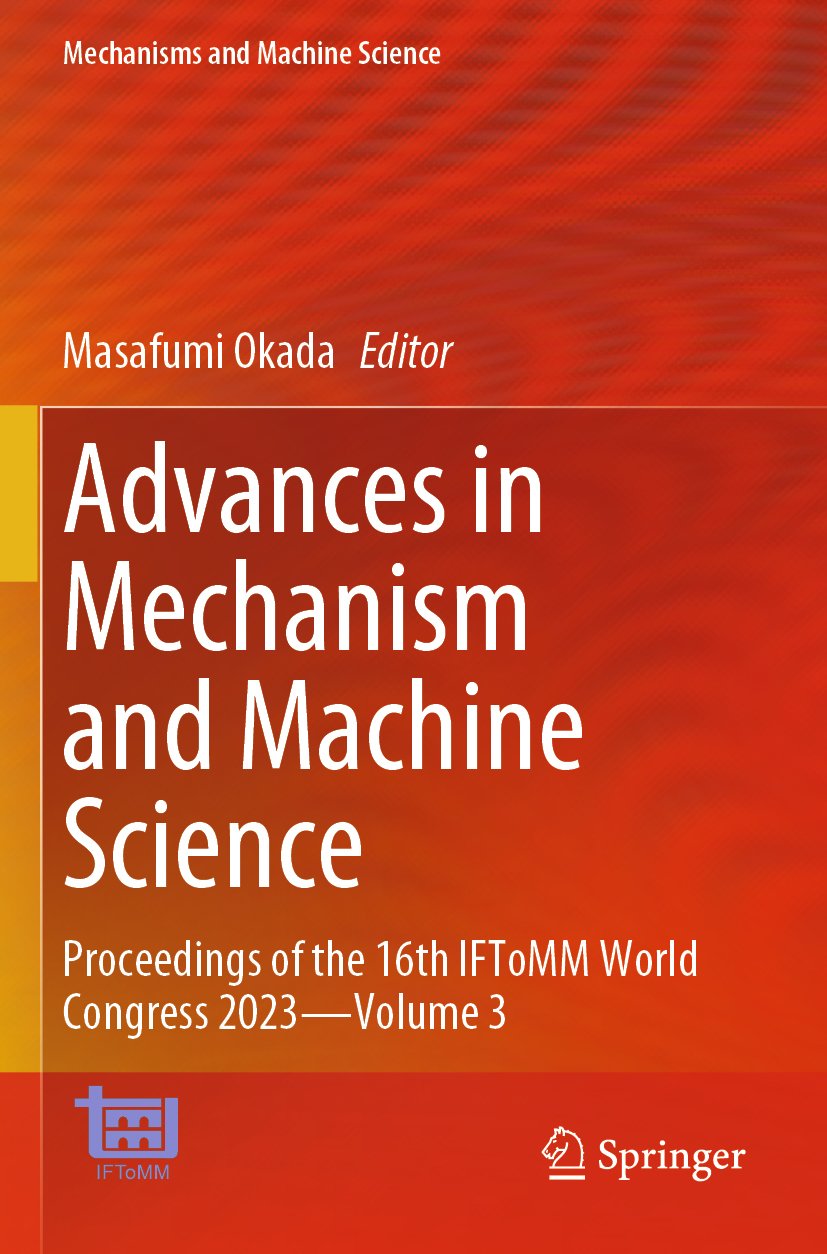 Advances in Mechanism and Machine Science