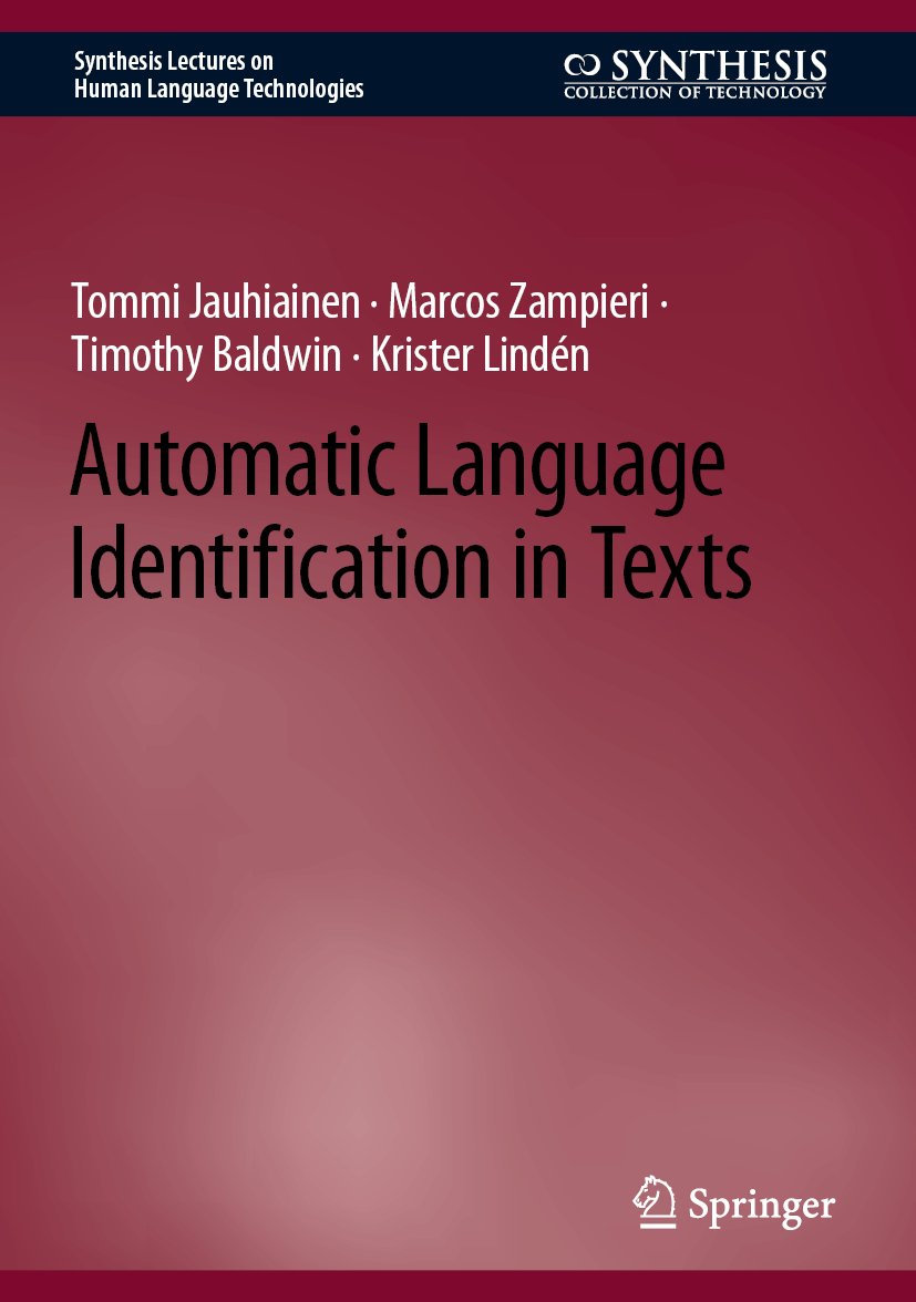 Synthesis Lectures on Human Language Technologies