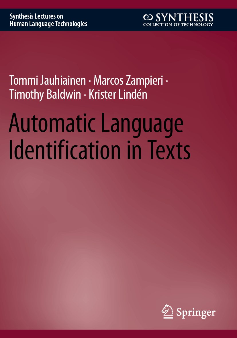 Synthesis Lectures on Human Language Technologies