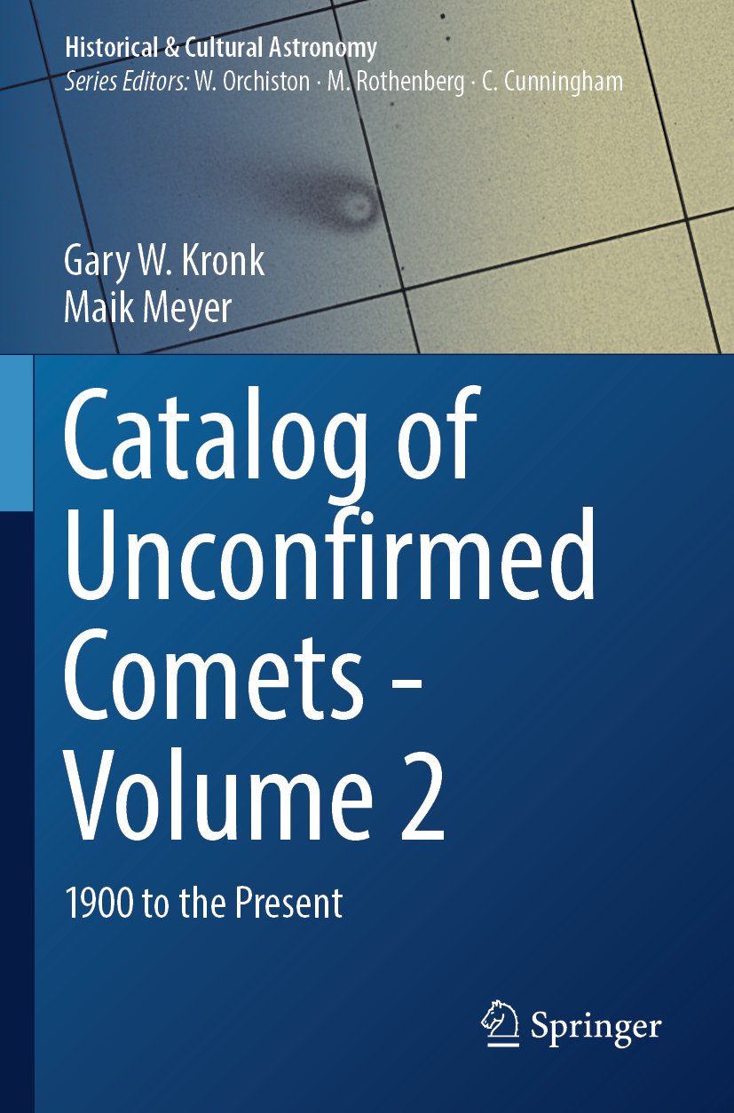 Catalog of Unconfirmed Comets - Volume 2