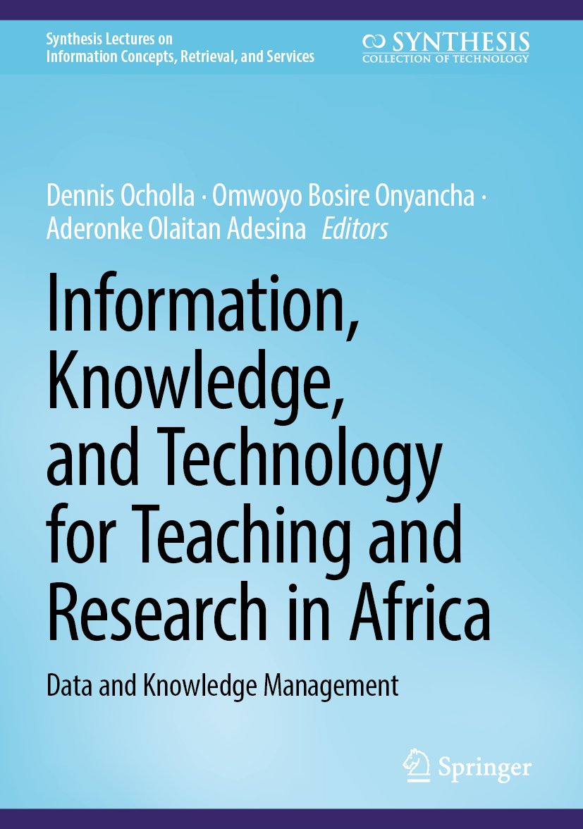 Synthesis Lectures on Information Concepts, Retrieval, and Services