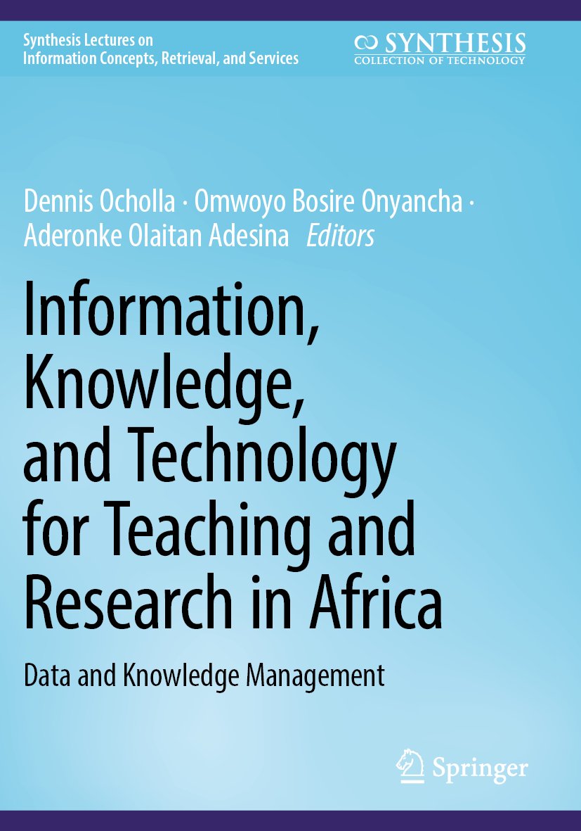 Synthesis Lectures on Information Concepts, Retrieval, and Services