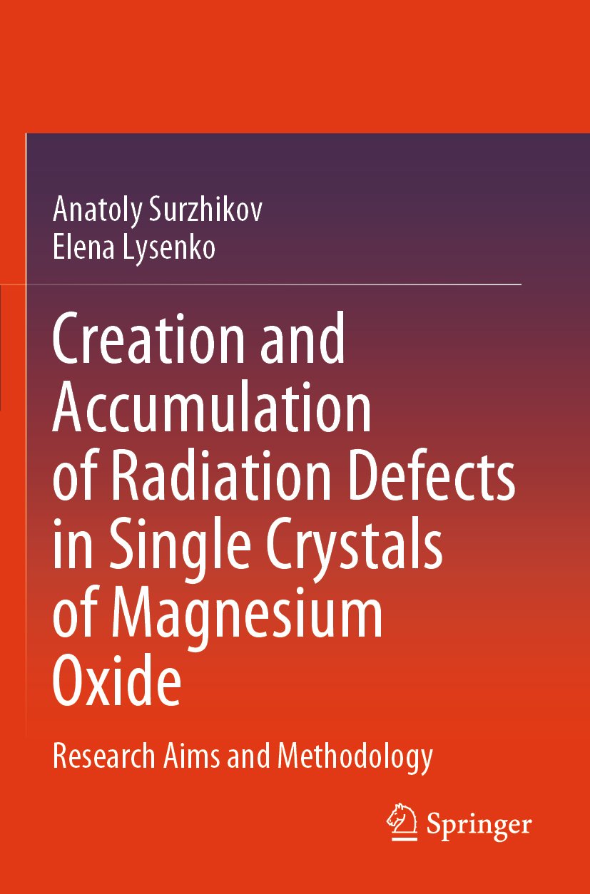 Creation and Accumulation of Radiation Defects in Single Crystals of Magnesium Oxide