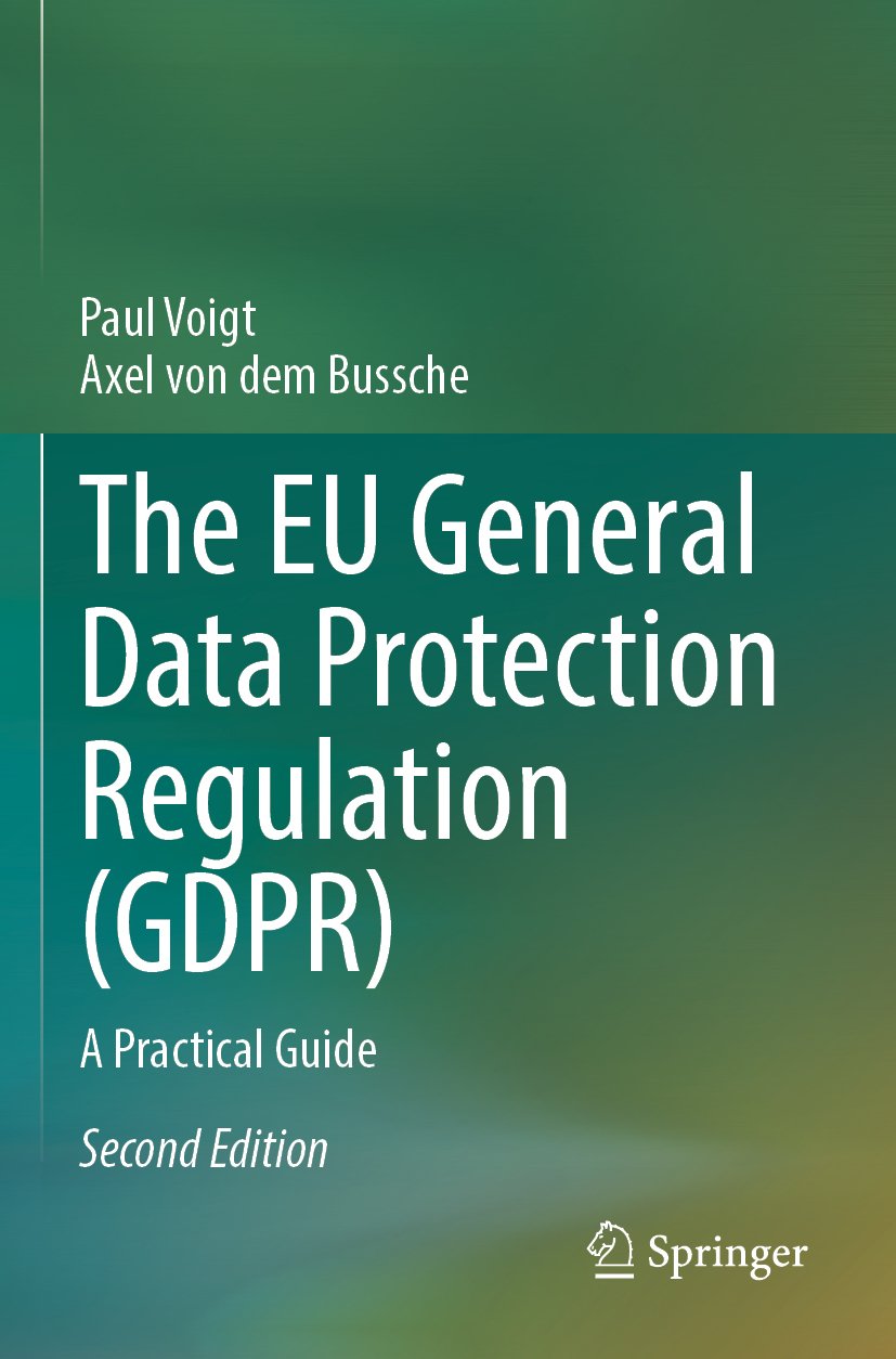 The EU General Data Protection Regulation (GDPR)