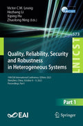 Lecture Notes of the Institute for Computer Sciences, Social Informatics and Telecommunications Engineering