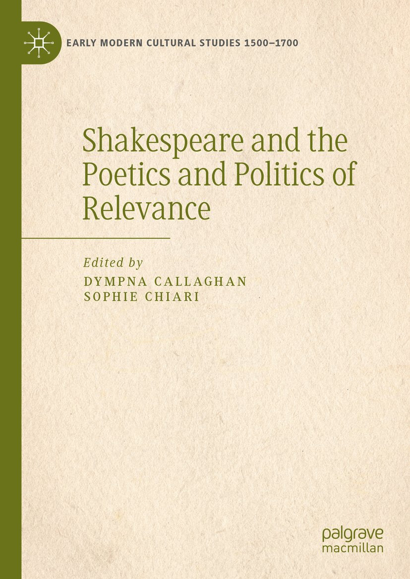 Early Modern Cultural Studies 1500–1700